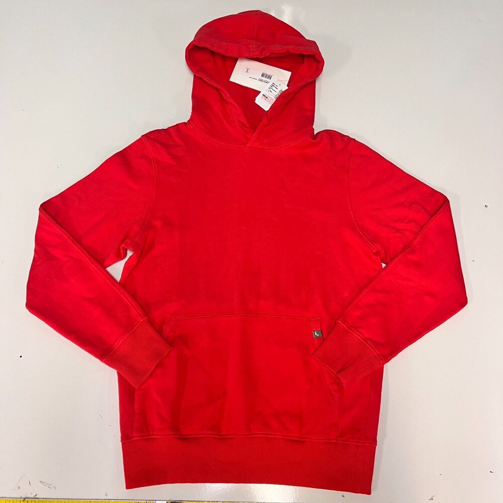 1017 ALYX 9SM Lightercap Hoodie Red Small NWT Pullover Made in Italy $355 Retail
